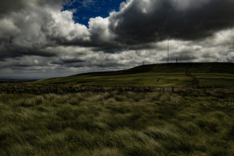 The pennine Moors on an extremely windy day.   Swiftly changing light and rapidly moving clouds made some dramatic moody images.  So windy I almost got blown off my feet !